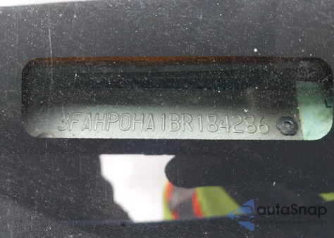 2011 Ford Fusion Se from USA, damaged, VIN 3FAHP0HA1BR184286